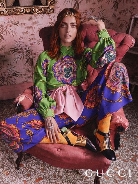 miriam leone gucci 2018|Gucci Cruise campaign 2018: Miriam Leone .